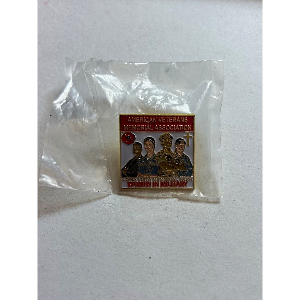 Women in Military Lapel Pin - American Veterans Memorial Association